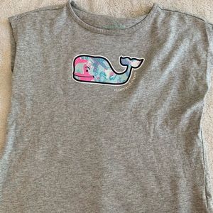 Vineyard vines girls whale swing shirt